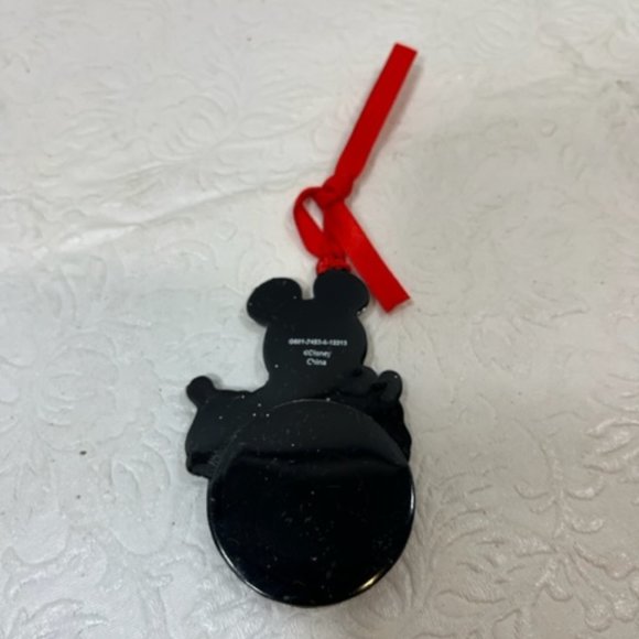 Disney Mickey Mouse Photo Christmas Holiday Rubber Ornament 2"x3" - Picture 2 of 4